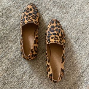 Madewell Leopard Frances loafer